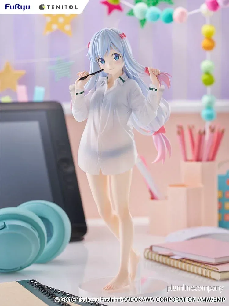 Eromanga Sensei Tenitol Tall PVC Figur Sagiri Izumi Shirts Ver. 30 cm - Bild 3
