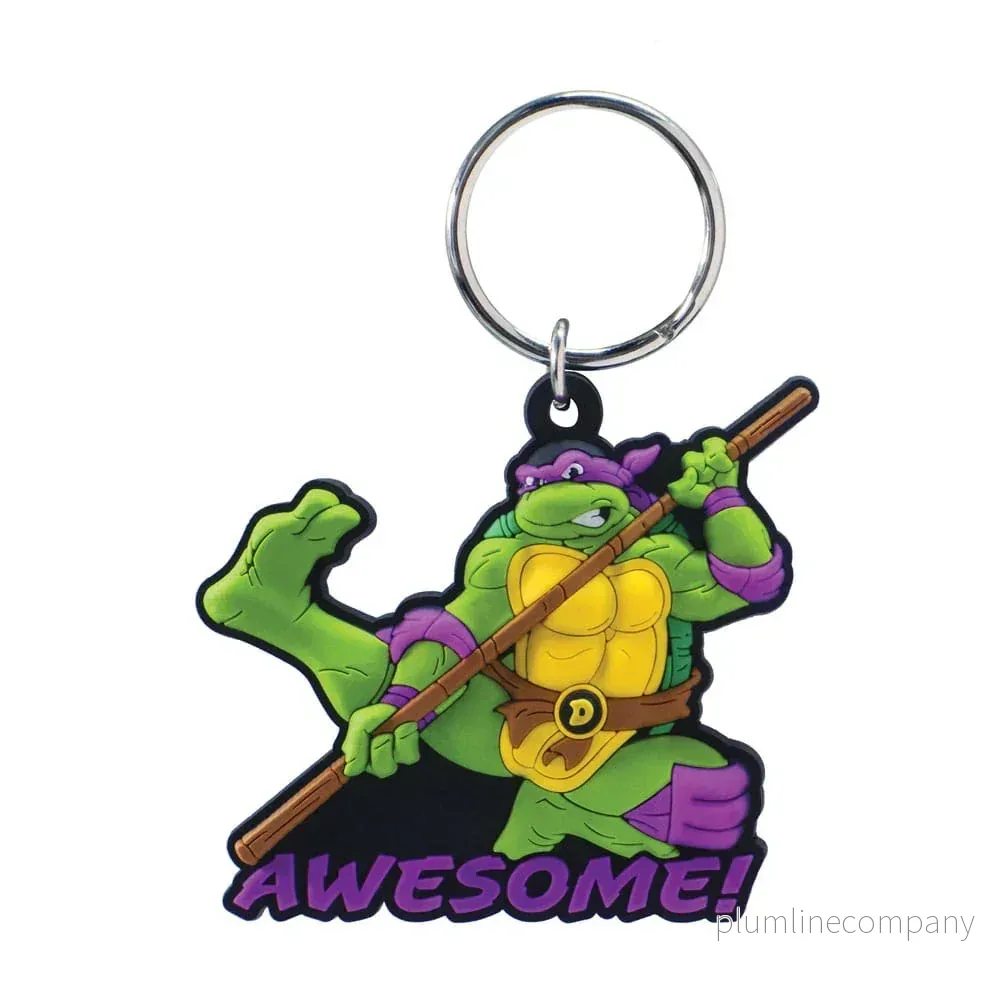 Teenage Mutant Ninja Turtles Soft Touch PVC Bag Clip Donatello