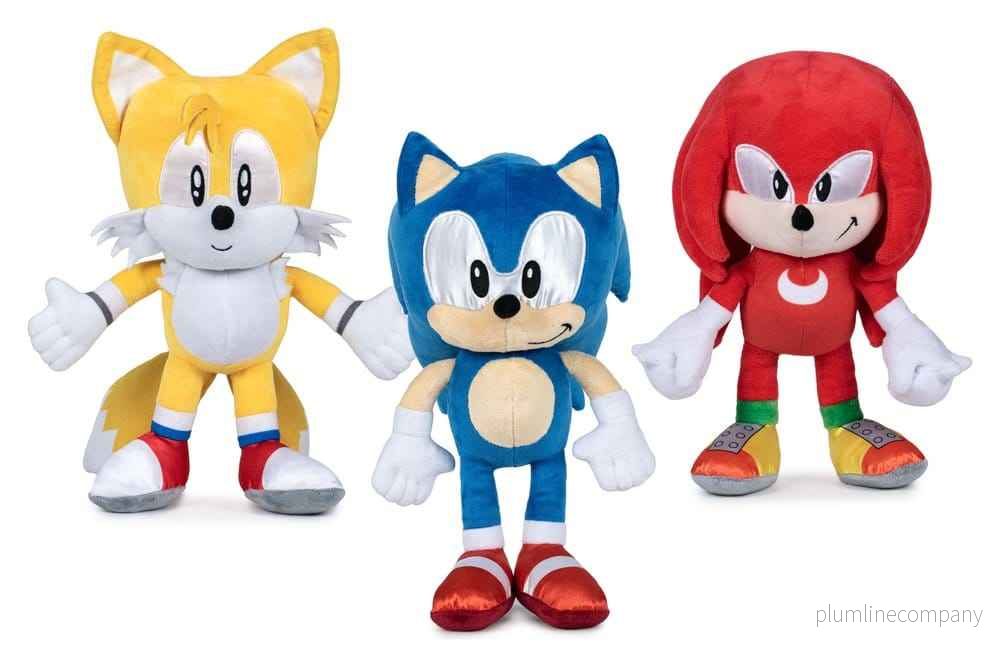 Sonic – The Hedgehog Gosedjur Klassisk & Vänner 30 cm Sortiment (24)