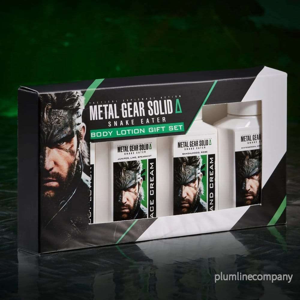 Metal Gear Solid presentset med body lotion Metal Gear Solid presentset med body lotion