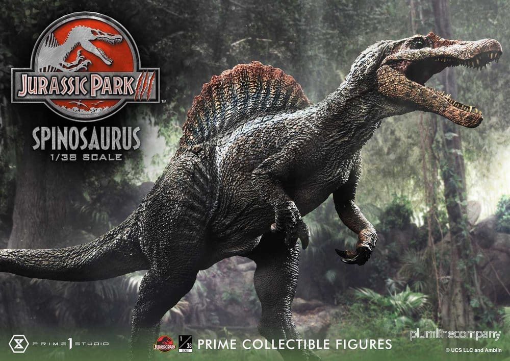 Jurassic Park III (Film) Prime Samlarfigurer Figur 1/38 Skala Spinosaurus 24 cm - Bild 3