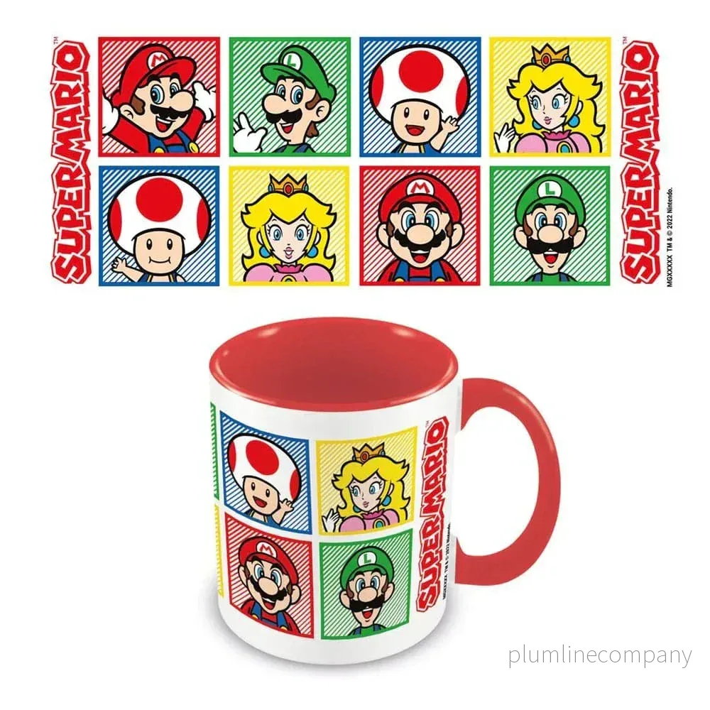 Super Mario Mug Characters Super Mario Mug Characters
