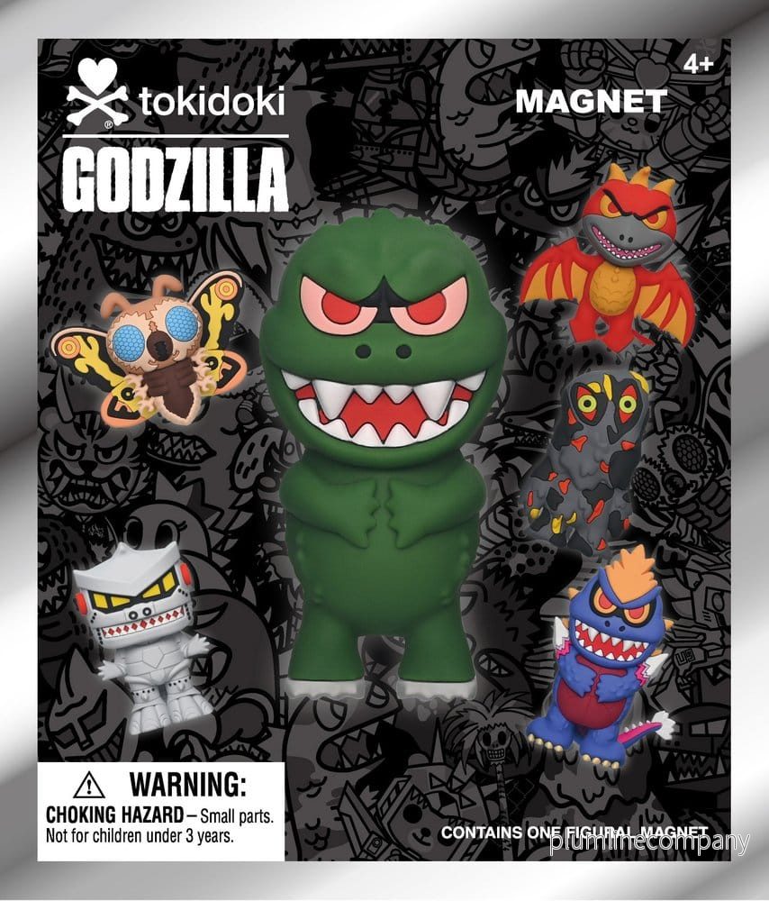 Tokidoki x Godzilla Magneter Blind Pack Serie 1 Display (12) - Bild 3