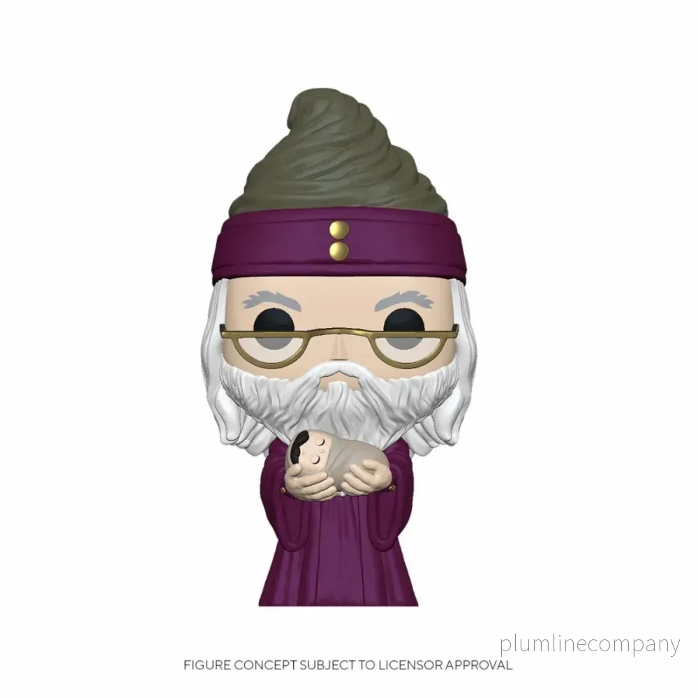 Harry Potter POP! Movies Figur Dumbledore med Baby Harry 9 cm Harry Potter POP! Movies Figur Dumbledore med Baby Harry 9 cm