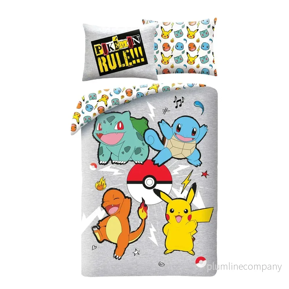 Pokémon Duvet Set Ver. 5 - 140 x 200 cm / 70 x 90 cm - Bild 2