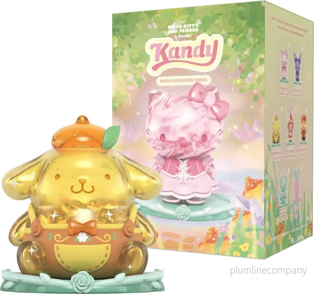 Sanrio Earth Explorer Series Kandy 4-tums vinylfigur blind box display (6) - Bild 3