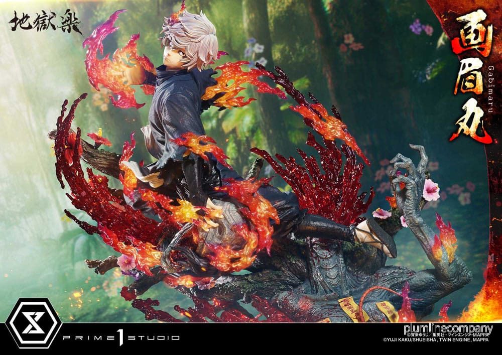 Hell's Paradise Ultimate Premium Masterline Series staty 1/4 Gabimaru Bonus Version 62 cm - Bild 3