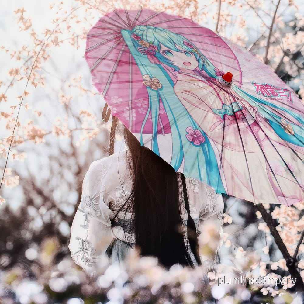 Hatsune Miku Pappersparasoll Miku - Bild 3