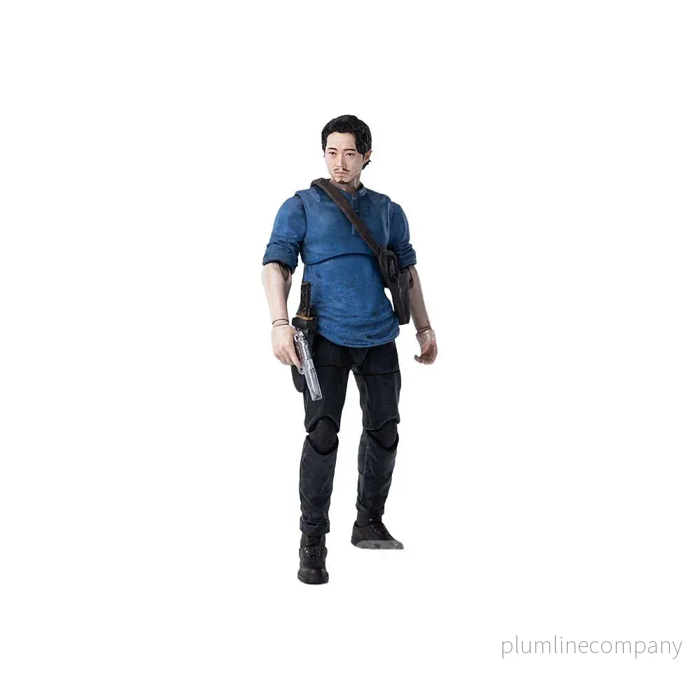 The Walking Dead Exquisite Mini Series Actionfigur 1/18 Glenn 11 cm