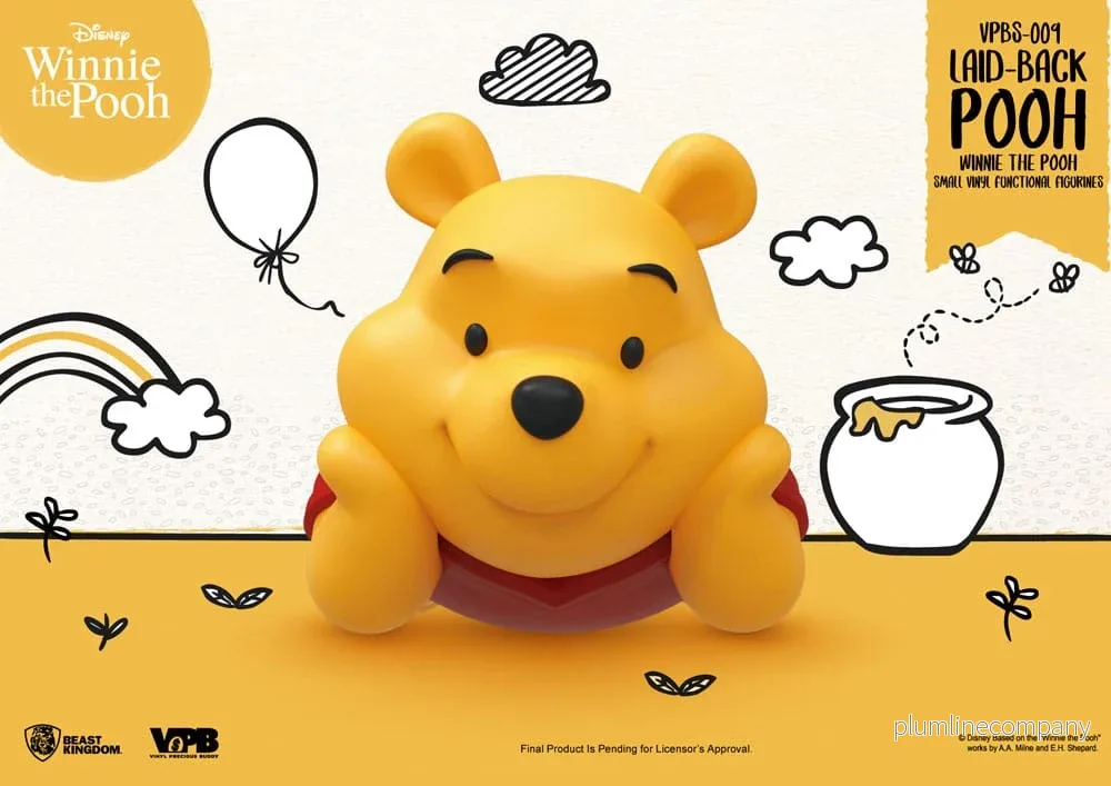 Winnie The Pooh Liten Vinylbank avkopplande Winnie 17 cm - Bild 2