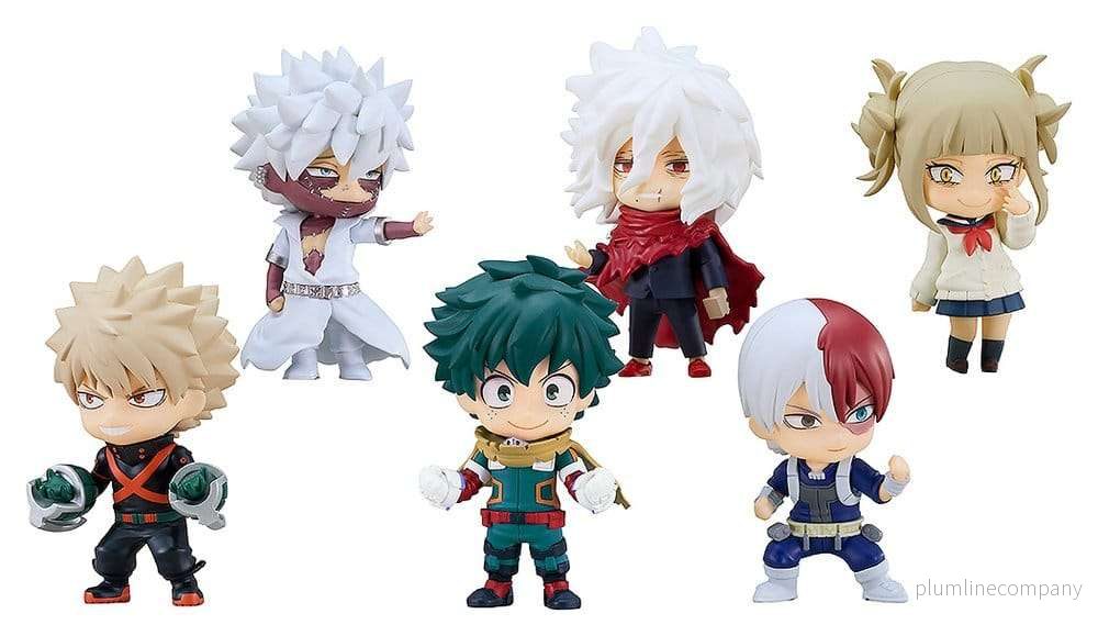 My Hero Academia Nendoroid Surprise samlarfigurer blind box assortering (6) My Hero Academia Nendoroid Surprise samlarfigurer blind box assortering (6)