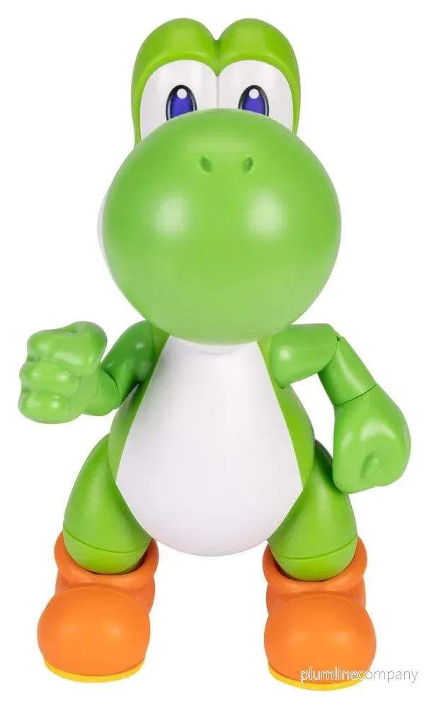 World of Nintendo Pratande Action Figur Let’s Go! Yoshi! 36 cm