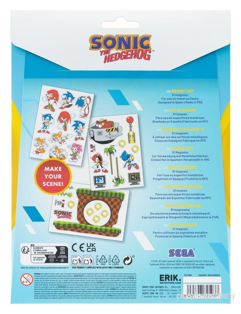 Sonic utskuren magnetsats - Bild 3