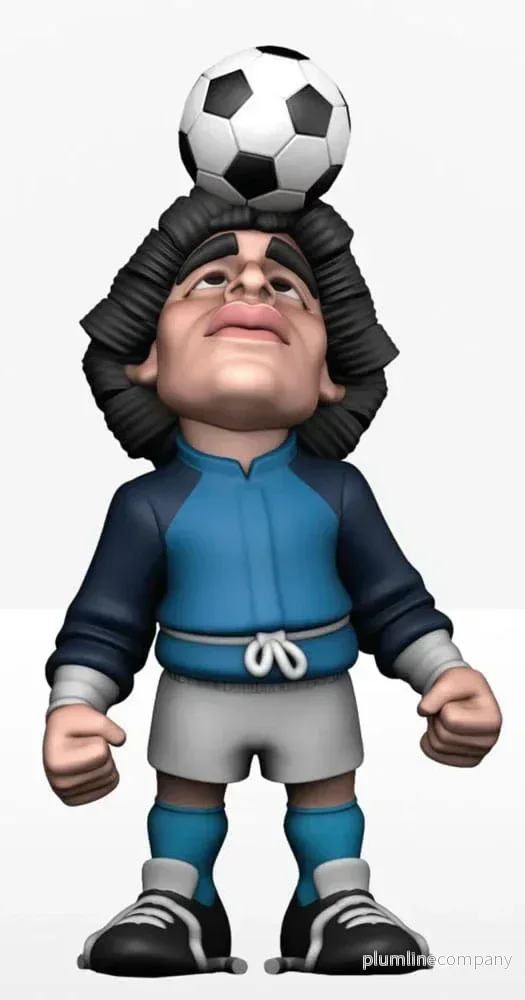 Argentina Fotboll Legend Minix Figur Maradona Life is Life Varm Upp 12 cm Argentina Fotboll Legend Minix Figur Maradona Life is Life Varm Upp 12 cm