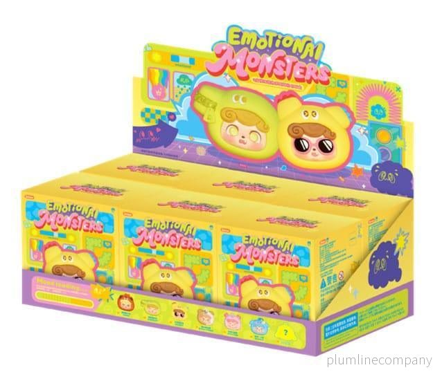 QKid: Emotionella Håriga Monster Serie Blind Box Hörlursväska 8 cm Utställning (6) QKid: Emotionella Håriga Monster Serie Blind Box Hörlursväska 8 cm Utställning (6)