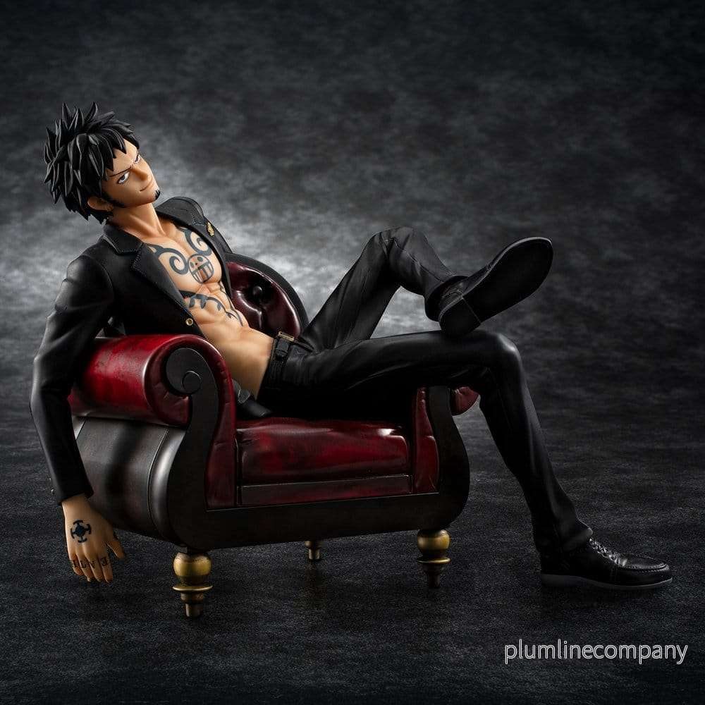 One Piece Portrait.Of.Pirates ”S.O.C” PVC-figur Trafalgar Law Ver.R