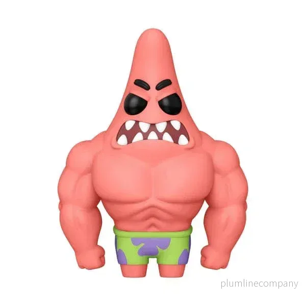 SpongeBob SquarePants 25-årsjubileum POP! Vinyl Figur Patrick med Muskler 9 cm - Bild 2