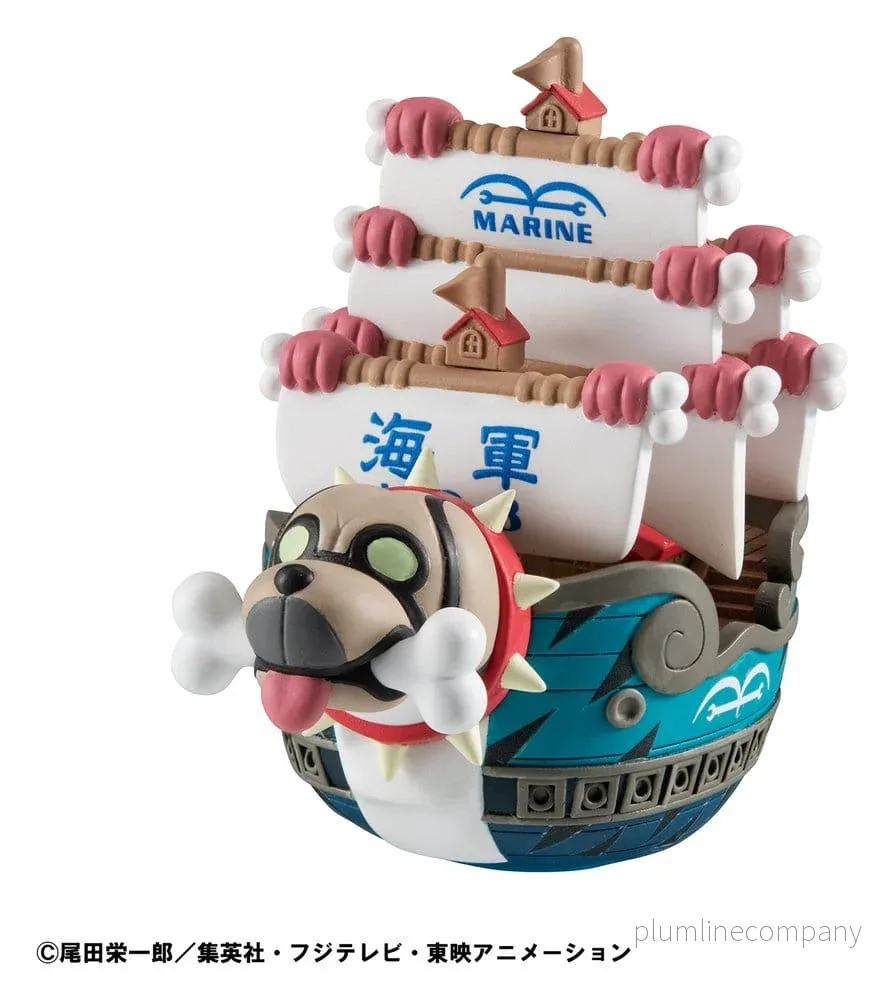 One Piece YuraColle Serie Grand Line Collection Vol.3 Mini-figurer 6 cm Blindbox, Display (6 stycken) - Bild 3