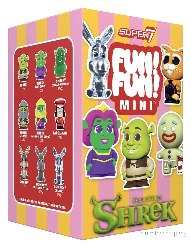 Shrek Roliga! Roliga! Minifigurer Våg 01 Blind Box Display (9) - Bild 2