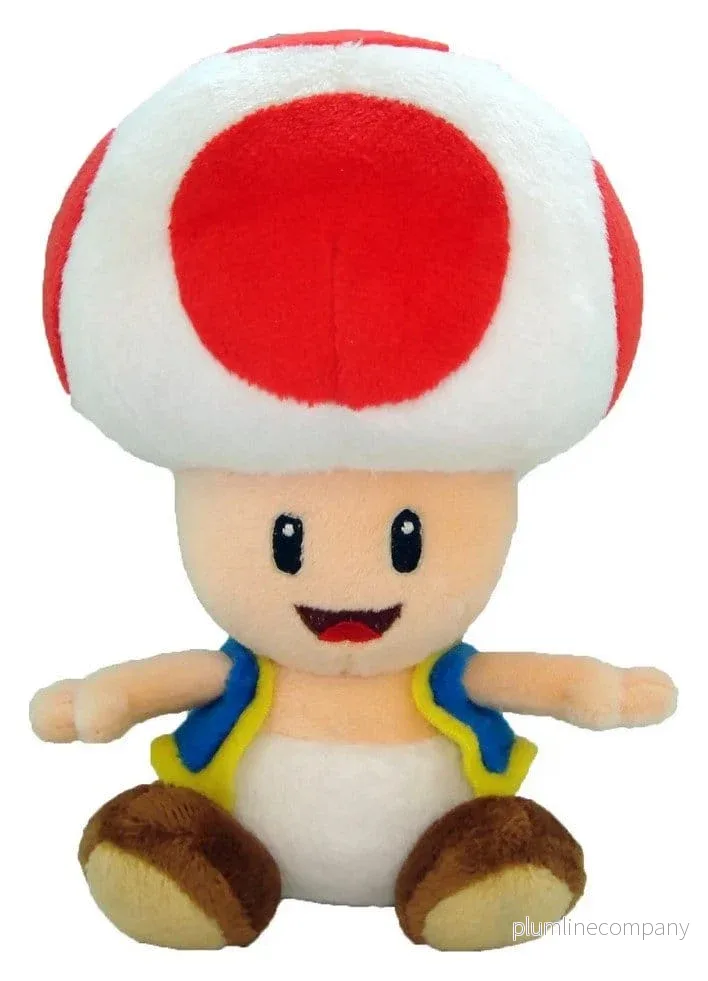 Super Mario gosedjur Toad 17 cm - Bild 2