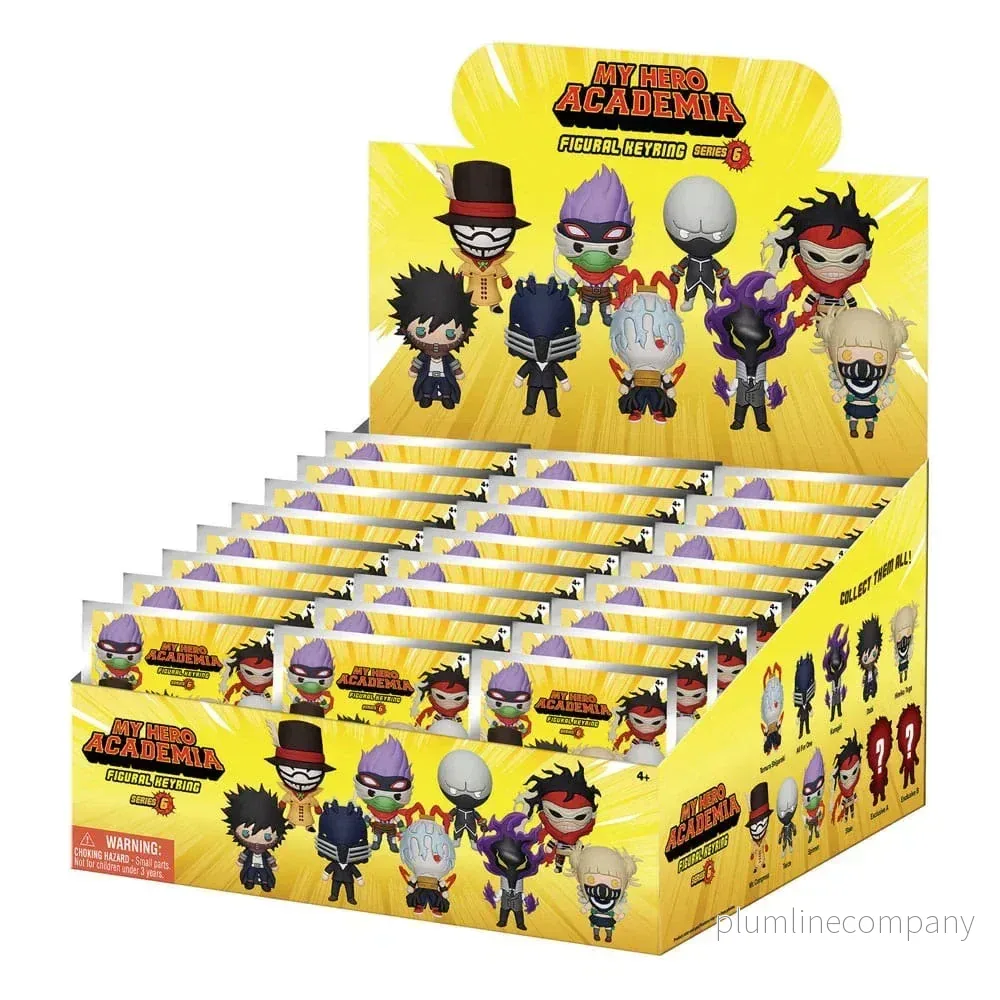 My Hero Academia 3D Foam Bag Clips Series 6 Display (24) My Hero Academia 3D Foam Bag Clips Series 6 Display (24)