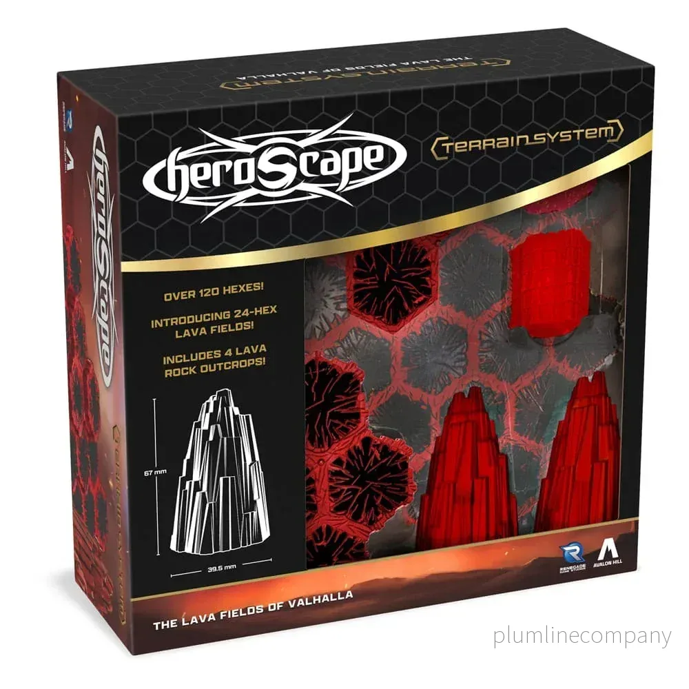 Heroscape Terrain Expansion: Lava Fields of Valhalla (Engelsk Version) Heroscape Terrain Expansion: Lava Fields of Valhalla (Engelsk Version)