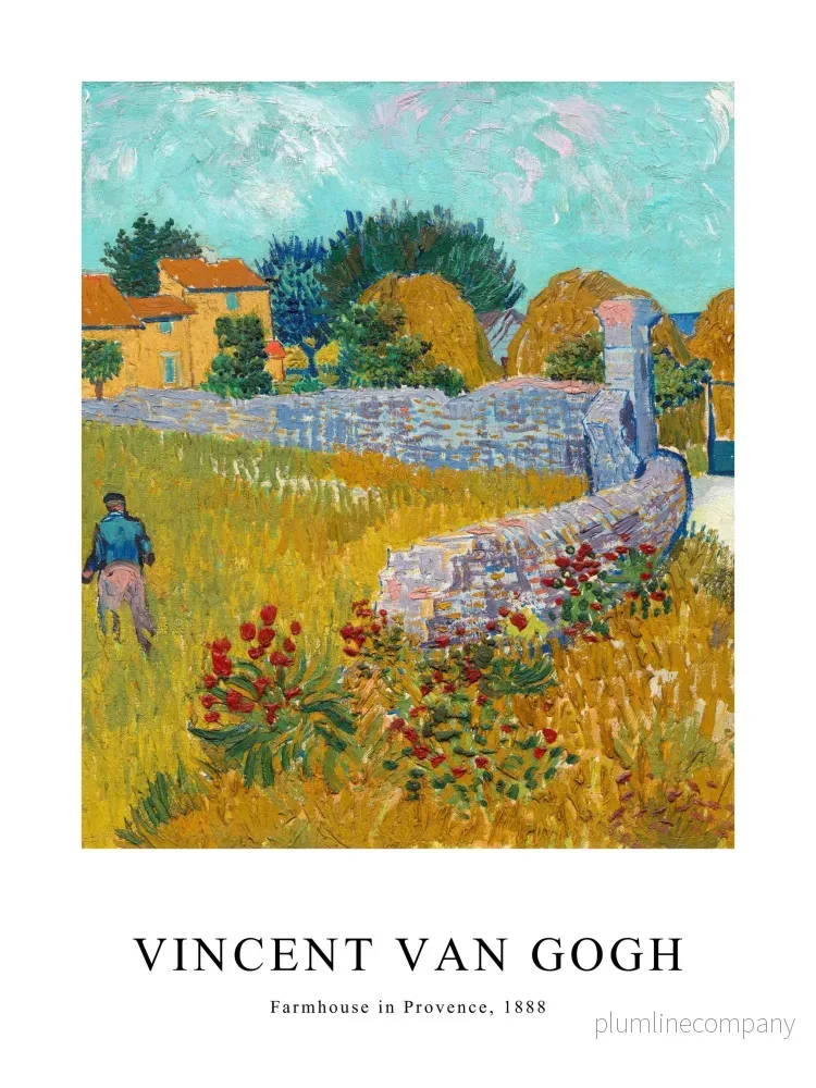 Farmhouse in Provence Poster Farmhouse in Provence Poster