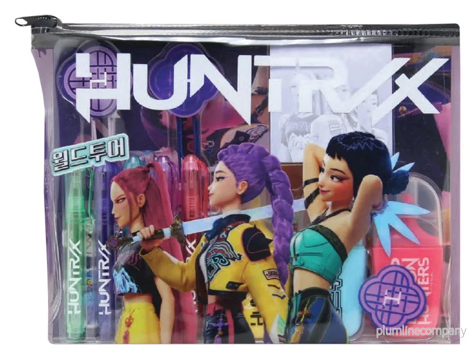 KPop Demon Hunters Kontorsmaterial Set 10-Pack Huntr/x KPop Demon Hunters Kontorsmaterial Set 10-Pack Huntr/x