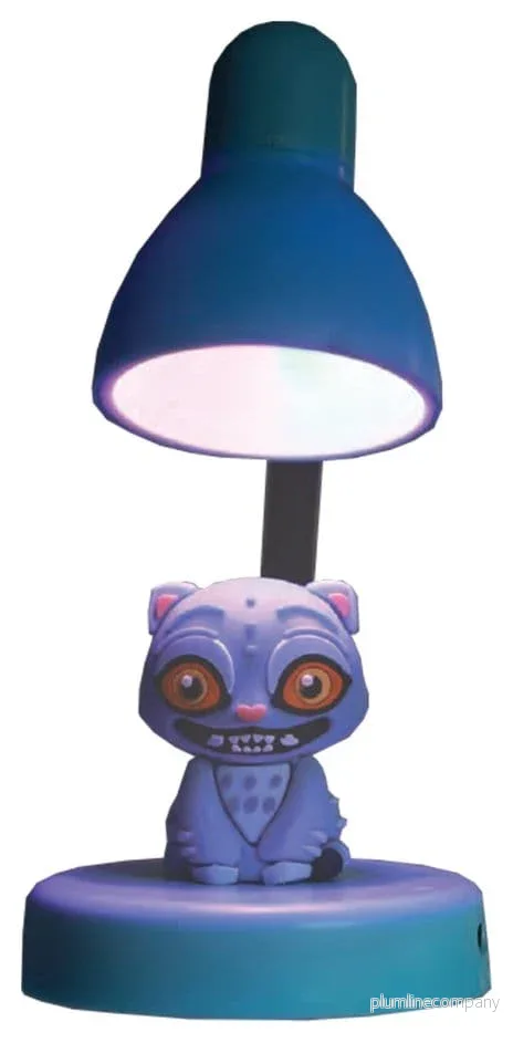 KPop Demon Hunters Mini LED-Lampa med Figur Derpy 11 cm KPop Demon Hunters Mini LED-Lampa med Figur Derpy 11 cm