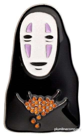 Spirited Away metallbrosch No-Face