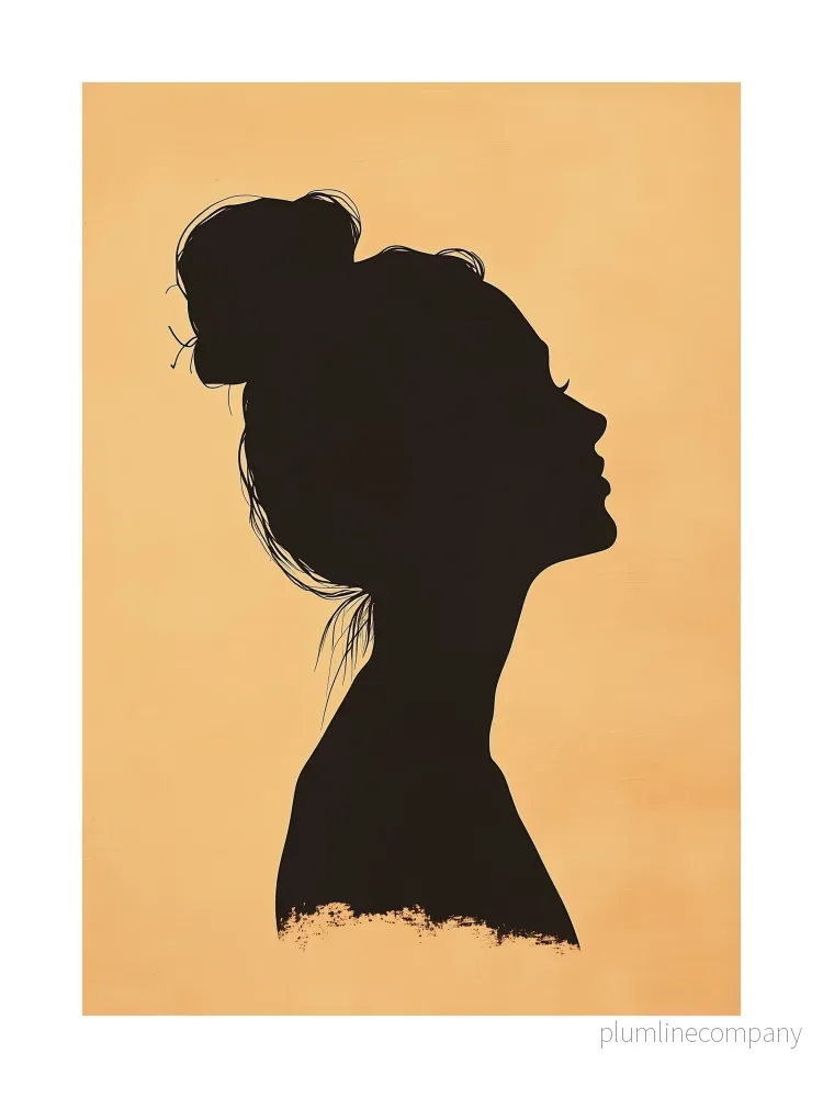 Silhouette Grace Poster