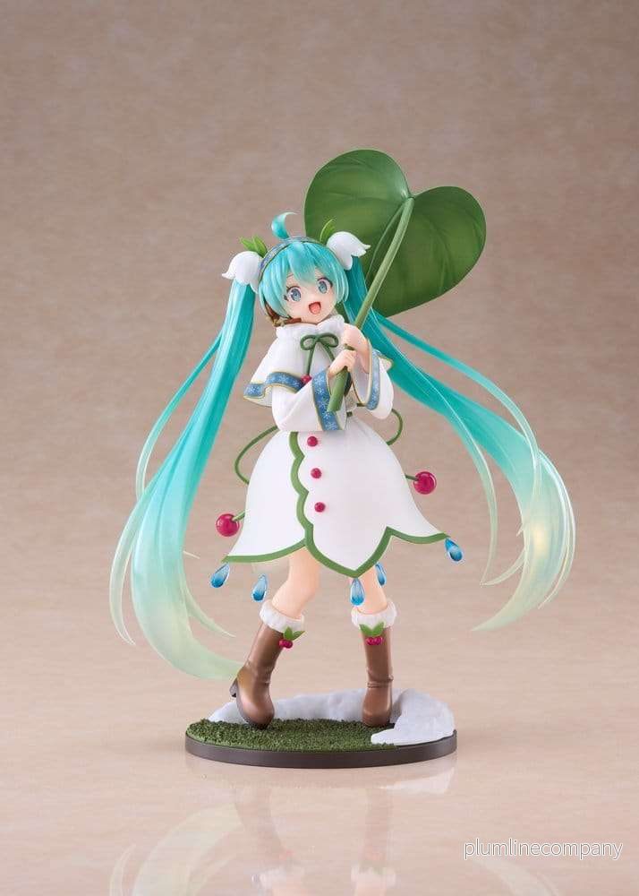 Hatsune Miku AMP+ PVC-figur Snow Miku All Stars 2015 Ver. 22 cm