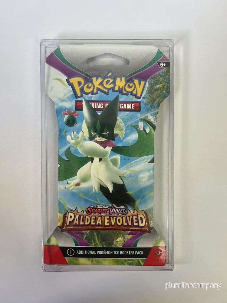 Evoretro PET Protectors för Pokémon TCG Booster Pack 0 mm (10-pack) - Bild 3