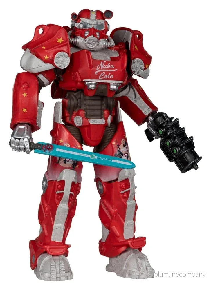 Fallout McFarlane Elite Edition Actionfigur Fallout 76 Nuka Cola T-60 (Guldetikett) 19 cm - Bild 2
