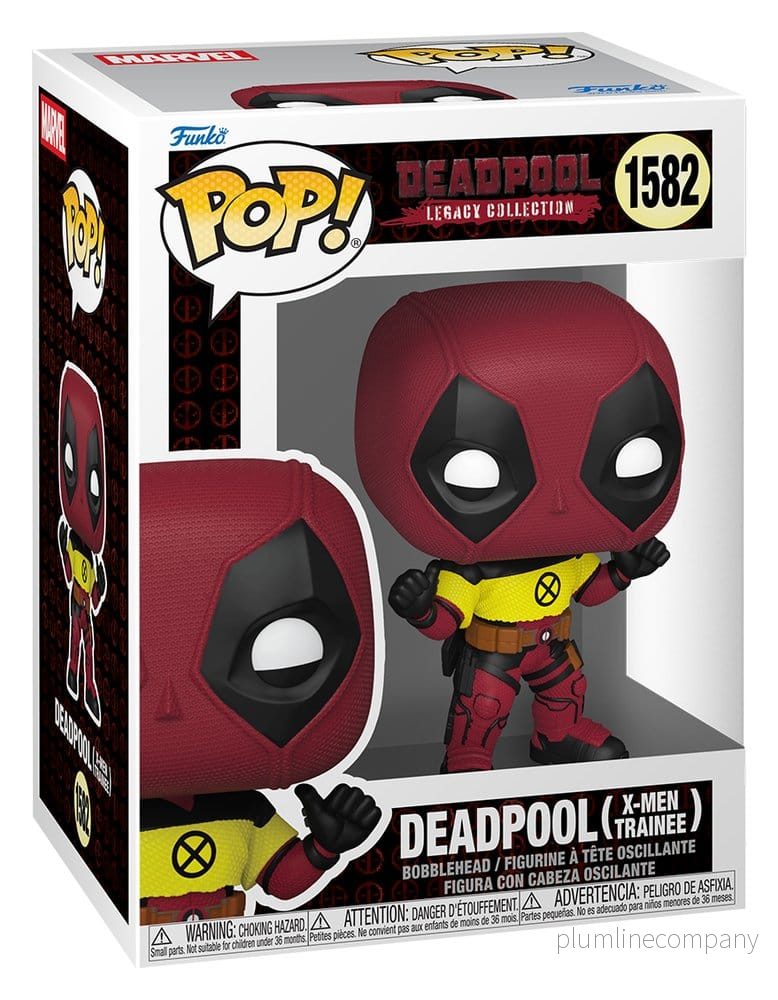 Deadpool 2 POP! Figur Deadpool med X-Men T-shirt 9 cm - Bild 3
