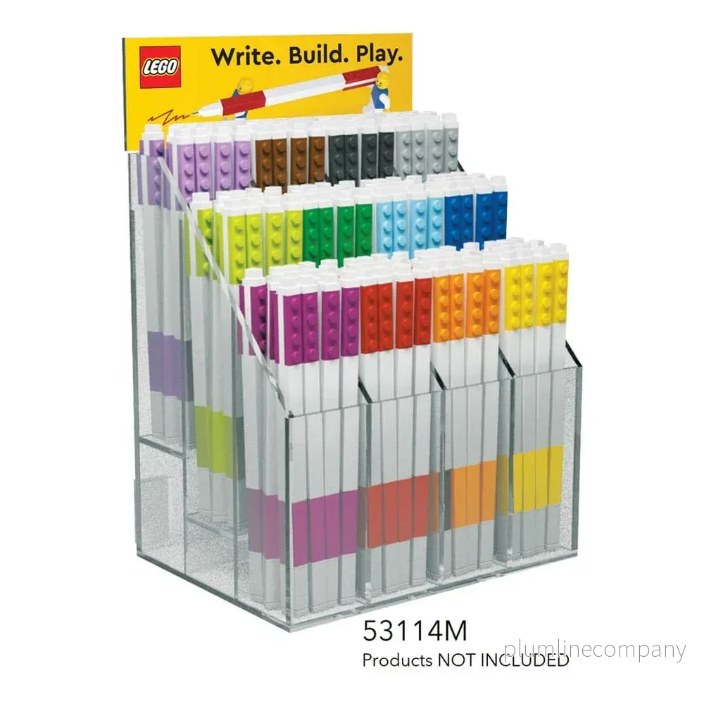 LEGO Acryl Verkaufsdisplay / Thekendisplay för Gel Pennor - Bild 2