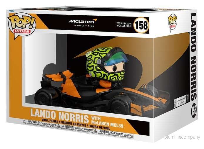 Formula 1 POP! Rides Super Deluxe Vinyl Figure McLaren – Norris 15 cm - Bild 2