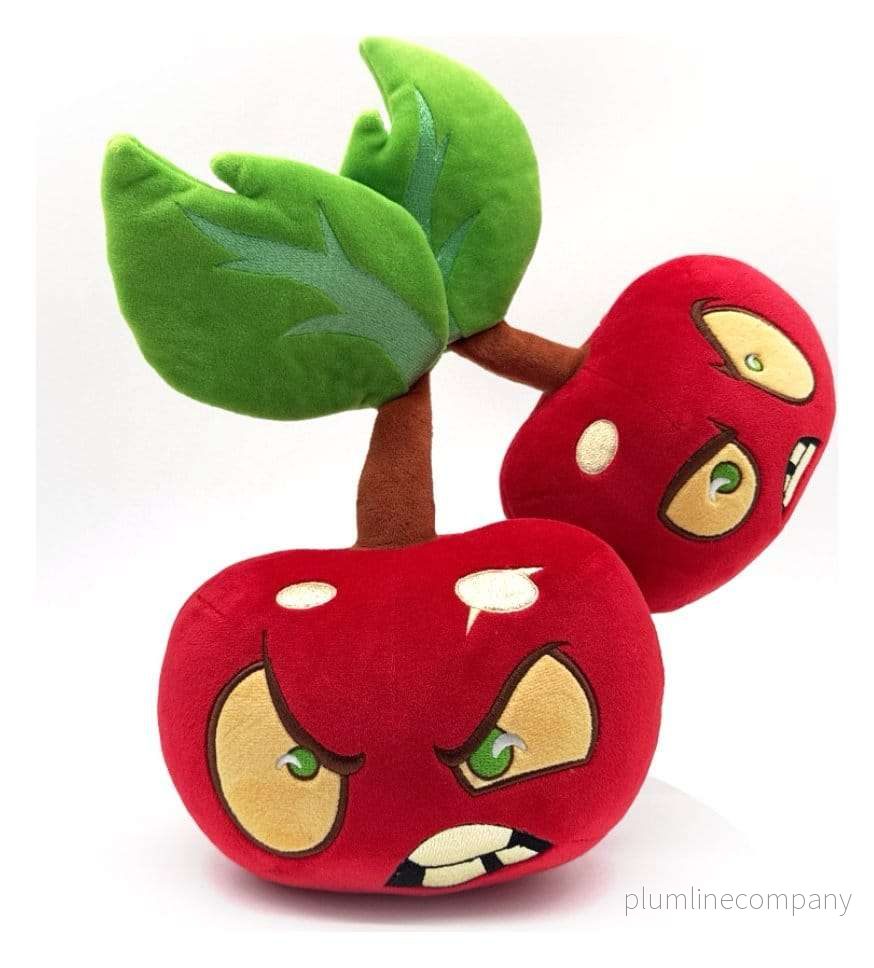 Plants vs. Zombies gosedjur Cherry Bomb 22 cm Plants vs. Zombies gosedjur Cherry Bomb 22 cm
