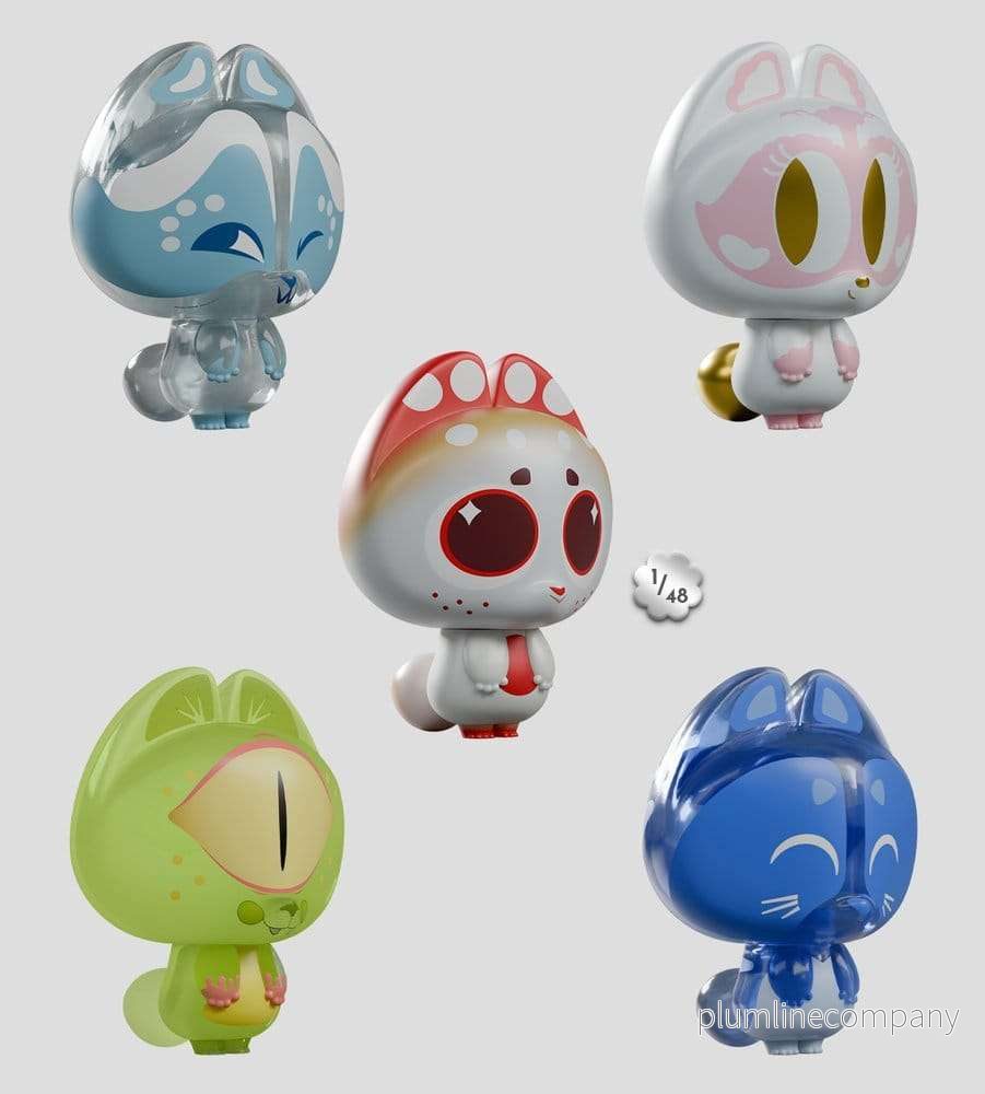 Creative Dump Mini Figures S1 7 cm Blind Box Display (4) Creative Dump Mini Figures S1 7 cm Blind Box Display (4)