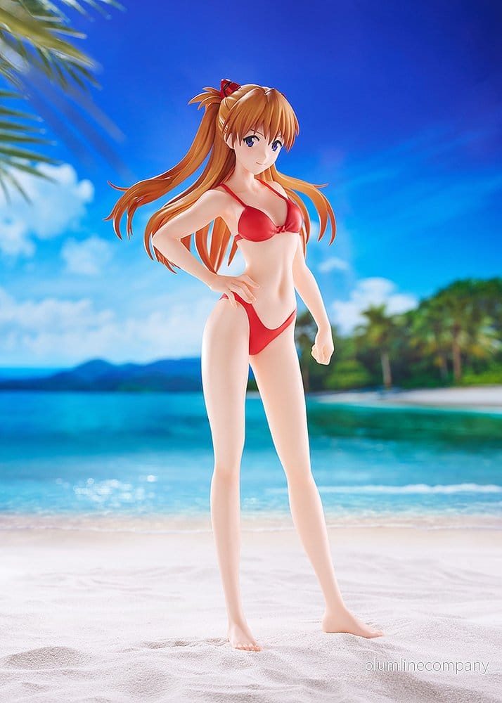Rebuild of Evangelion Pop Up Parade Beach Queens Asuka Shikinami Langley (Bikini-stil) Storlek L 23 cm - Bild 3