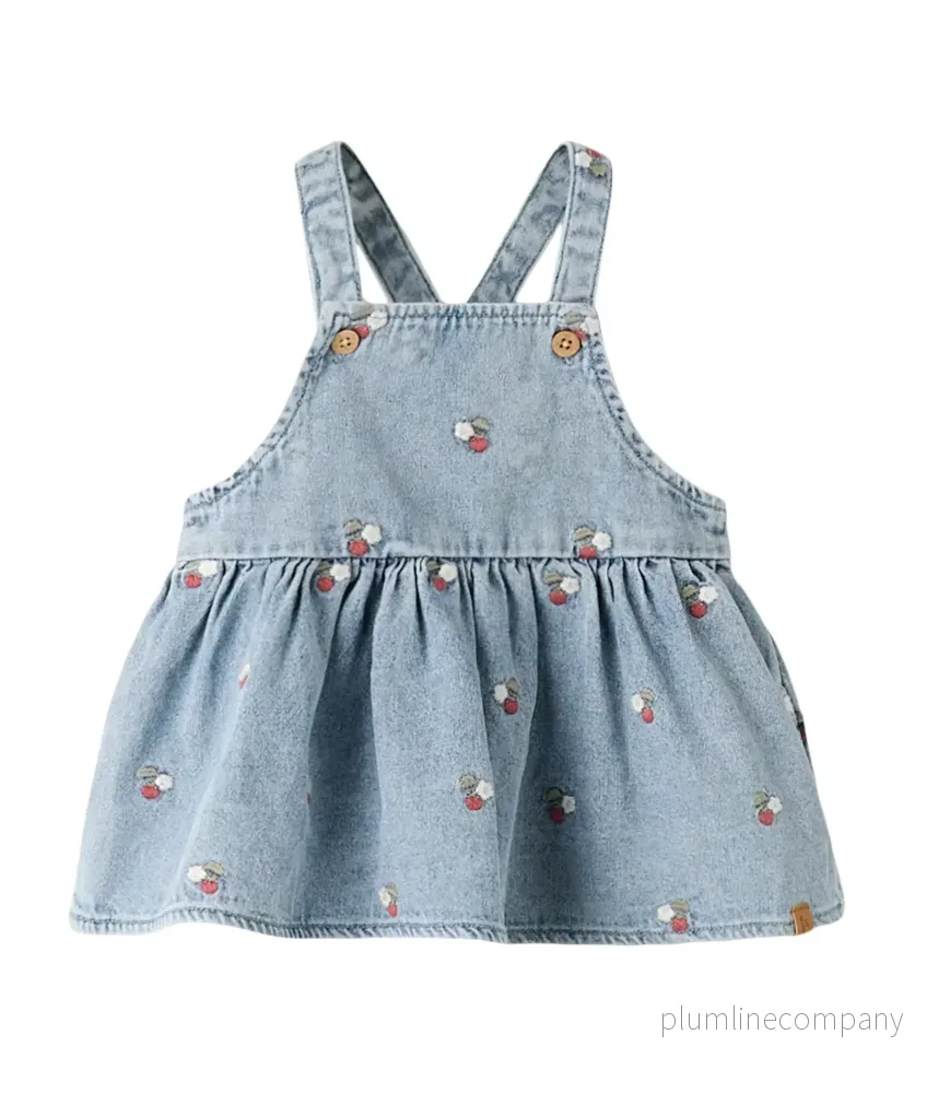 Jeansklänning Baby – NBFFUNDA DNM EMB SKIRTALL 2106-FD LIL
