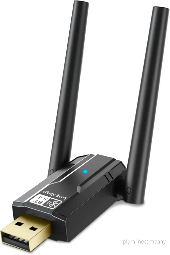 NÖRDIC USB-A långdistans Bluetooth 5.4 adapter med 150 meter räckvidd NÖRDIC USB-A långdistans Bluetooth 5.4 adapter med 150 meter räckvidd