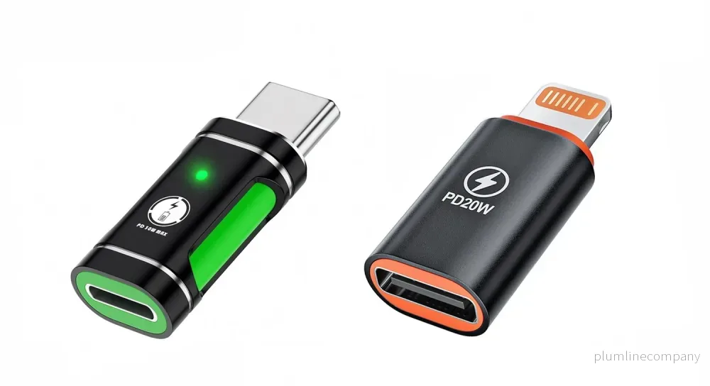 NÖRDIC non-MFI Lightning till USB adapter kit 2-pack NÖRDIC non-MFI Lightning till USB adapter kit 2-pack