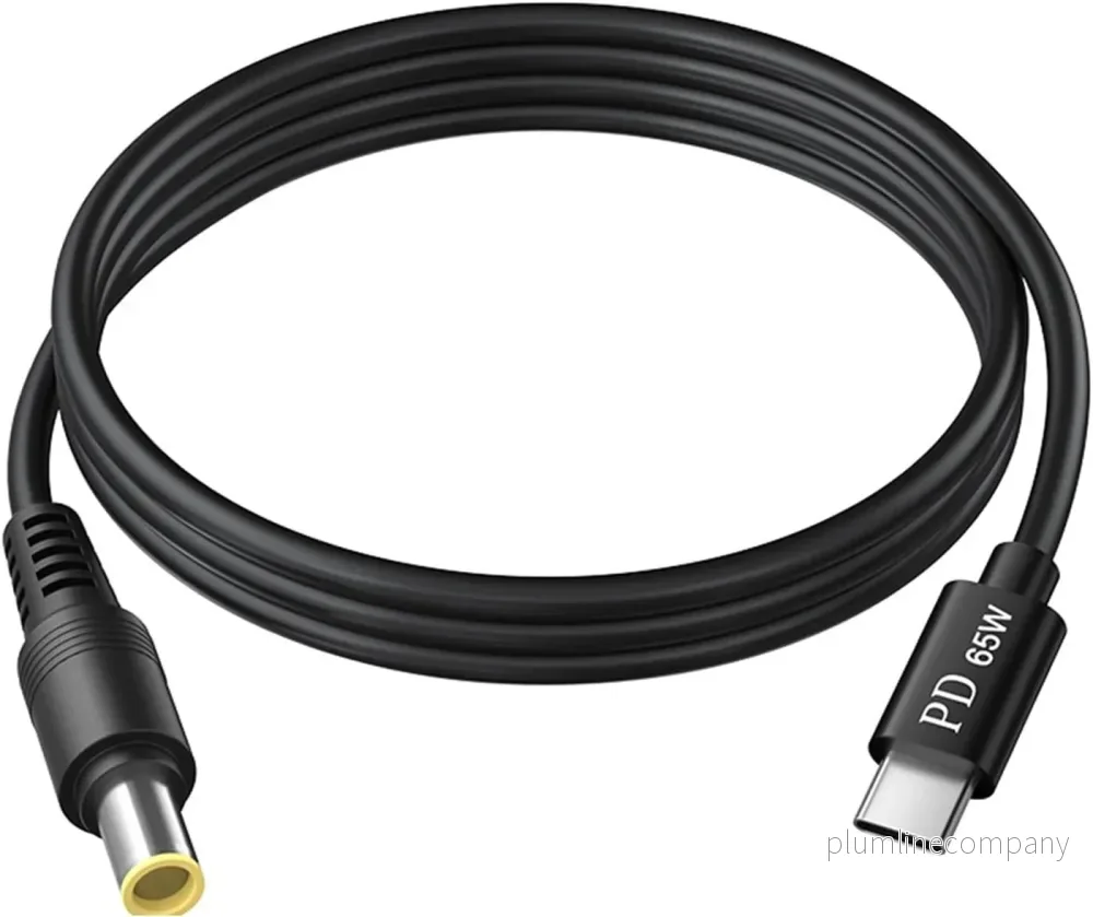NÖRDIC Laptop Laddnings-kabel USB-C till DC5.5×2.5mm 65W PD 1.5m NÖRDIC Laptop Laddnings-kabel USB-C till DC5.5×2.5mm 65W PD 1.5m