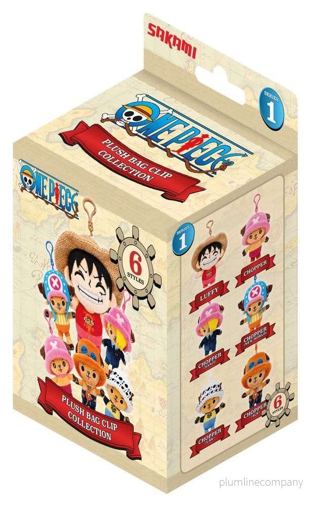 One Piece plysch-nyckelringar Blind Box-display 11 cm (6) - Bild 2