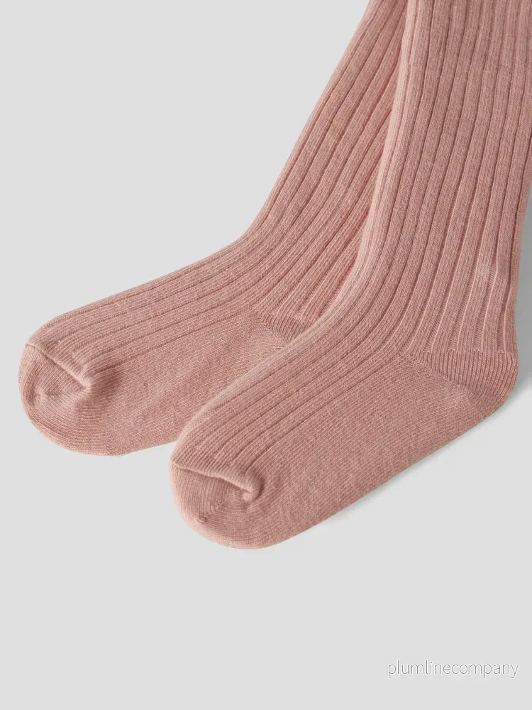 Strumpbyxor i ekologisk bonus - NMNILSO PANTYHOSE LIL NOOS - Misty Rose - Bild 3
