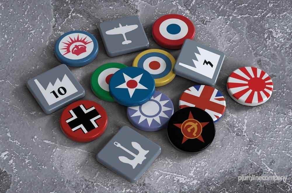 Axis & Allies Deluxe Token Pack *Engelsk Version* - Bild 3
