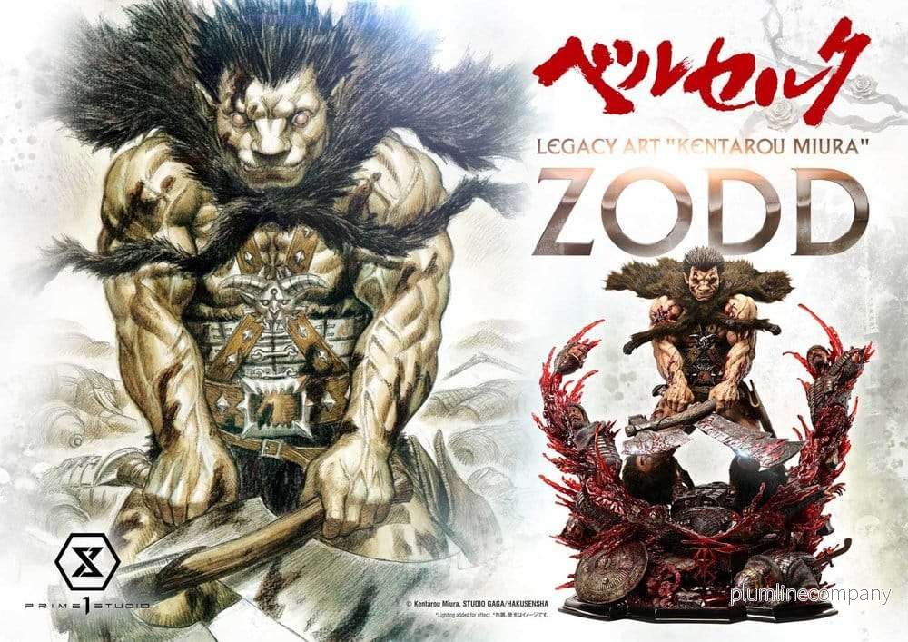 Berserk Legacy Art "Kentarou Miura" Statue 1/4 Zodd 88 cm - Bild 2