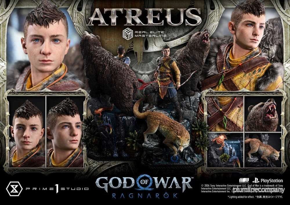 God of War: Ragnarok Real Elite Masterline-staty 1/3 Atreus 96 cm - Bild 2
