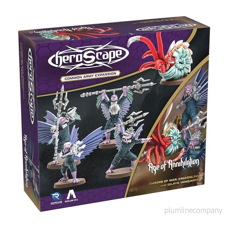 Heroscape Army Expansion: Embers of War – Krakenling & Gelryie Vanguards (Engelsk Version) Heroscape Army Expansion: Embers of War – Krakenling & Gelryie Vanguards (Engelsk Version)